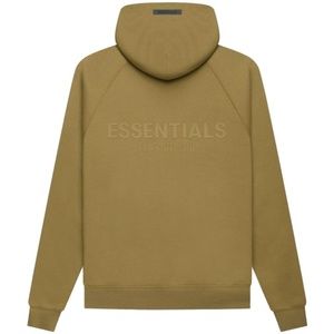 Fear of God Essentials Pullover Hoodie (Amber)